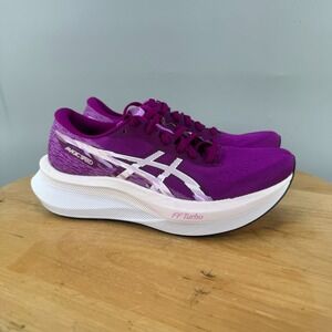 Asics Magic Speed 4 Women's Size 9 Shoes Purple Spectrum Comfort Running NEW